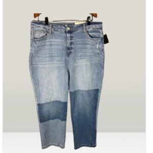 AND NOW THIS Women’s High Rise Jeans Size 18W # F127